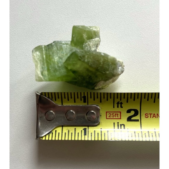 Natural Raw Peridot Crystal Mineral Specimen From Pakistan 19g Healing - Picture 9 of 10